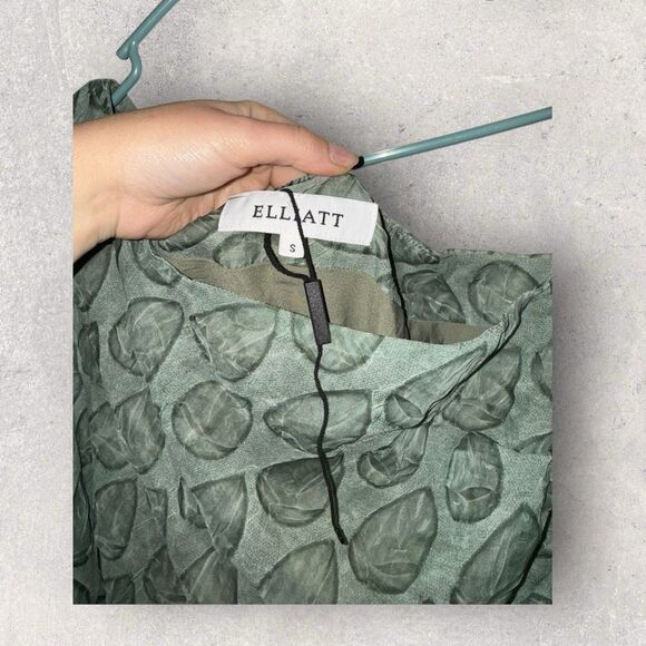 ELLIATT Kakadu Green Dress- Size Small - Picture 7 of 7